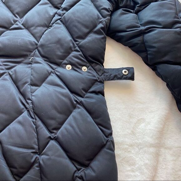 Eddie Bauer Black 350 Fill Power Down Coat Size Medium - Picture 10 of 12